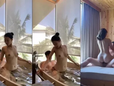 Từ bồn tắm đến phòng ngủ cùng em trong chuyến du lịch